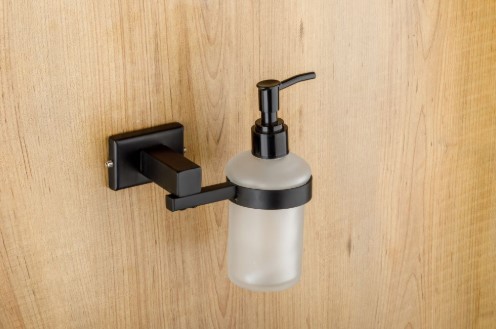 Eagle EB-809 Liquid Soap Holder Bathroom Accessory for Home, Hotel and Apartment Washrooms, Elegant and Practical Holder for Clean Everyday Use, Bathroom Organization and Decor 